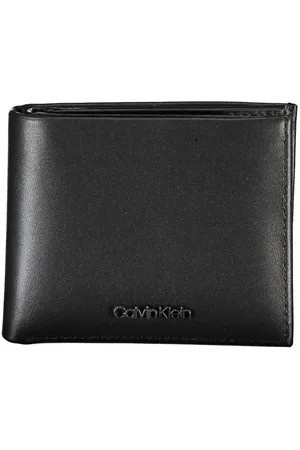 Calvin Klein Sleek Leather Bi-Fold Wallet with RFID Block