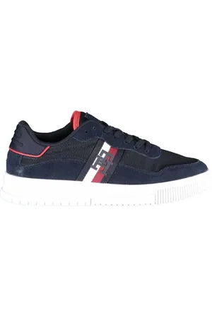 Tommy Hilfiger Blue Polyester Men Sneaker - EU44/US11