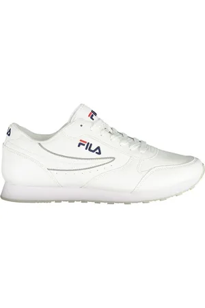Fila Pristine White Sports Sneakers with Contrast Accents - EU44/US11