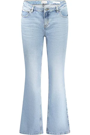 Guess Light Blue Cotton Jeans & Pant - W24 | L32