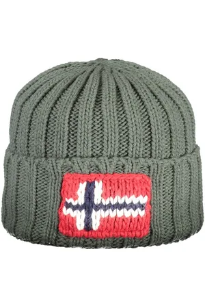 Napapijri Green Acrylic Men Cap