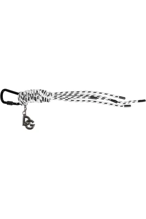 Dolce & Gabbana Tape String DG Logo Keychain Polyester Keyring