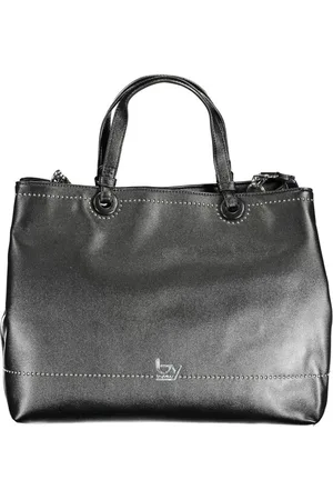 Byblos Black Polyethylene Women Handbag