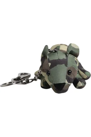 Dolce & Gabbana Camouflage Animal Silhouette Keychain Keyring