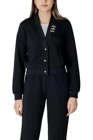 Liu Jo Black Modal Sweater - IT38|XS