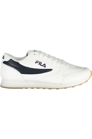 Fila Sleek White Sneakers with Contrasting Accents - EU44/US11