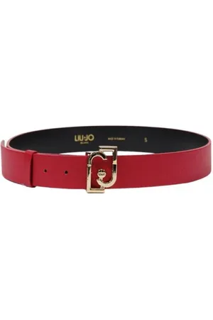 Liu Jo Red Polyethylene Belt - XS