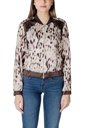 Liu Jo Beige Polyester Jackets & Coat - IT38|XS