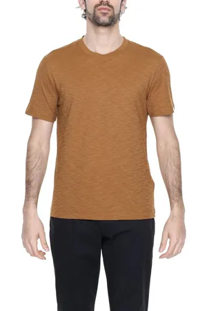Liu Jo Brown Cotton T-Shirt - IT46 | M