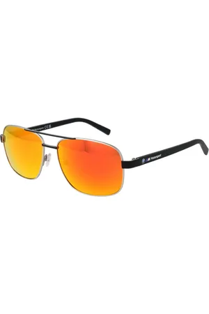 BMW Silver Men Sunglasses