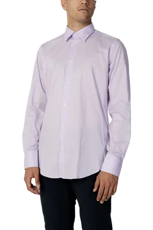 Liu Jo Purple Cotton Shirt - 42