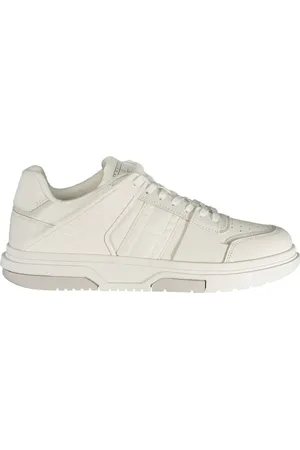 Tommy Hilfiger White Leather Men Sneaker - EU40/US7