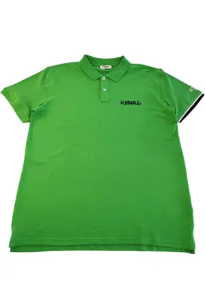 Iceberg Green Cotton Polo Shirt - S