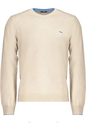 HARMONT&BLAINE Beige Cashmere Sweater - XL