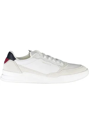 Tommy Hilfiger White Leather Men Sneaker - EU40/US7
