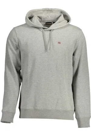 Napapijri Gray Cotton Men Sweater - S