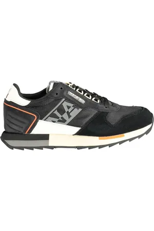 Napapijri Black Leather Men Sneaker - EU40/US7
