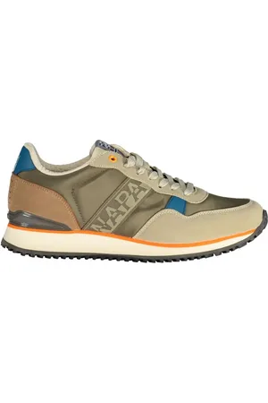 Napapijri Beige Polyester Men Sneaker - EU43/US10