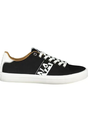 Napapijri Black Polyester Men Sneaker - EU40/US7