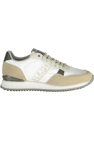 Napapijri White Polyester Men Sneaker - EU40/US7