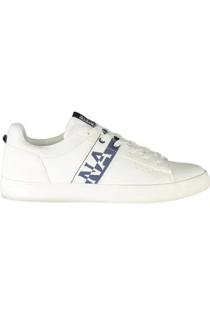 Napapijri White Leather Men Sneaker - EU40/US7