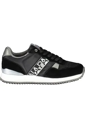 Napapijri Black Polyester Women Sneaker - EU38/US8