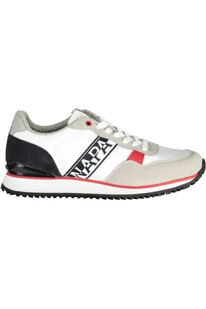 Napapijri White Polyester Men Sneaker - EU40/US7