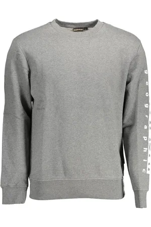 Napapijri Brown Cotton Men Sweater - XL