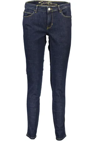 Guess Blue Cotton Women Jeans - W24 | L30