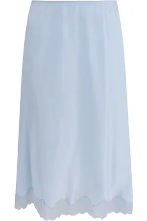 The Row Irene midi silk Skirt - 4