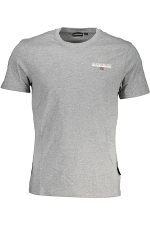 Napapijri Brown Cotton Men T-Shirt - M