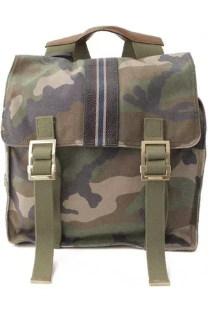 VALENTINO Military Canvas Backpack