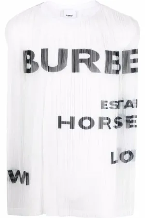 Burberry Horseferry Print Mesh Tank Top - S