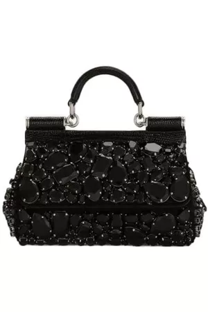 Dolce & Gabbana Women Bags - Small Sicily Bag - Jet Black