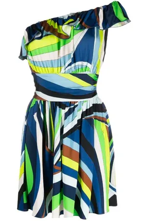 Knee length dresses Emilio Pucci - Marmo print mini dress