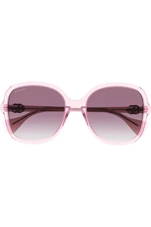 Saint Laurent Sulpice Sunglasses in Pink & Violet