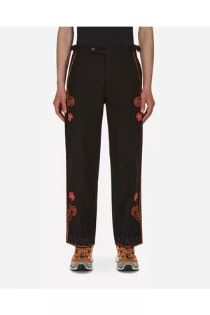 BODE Rancher Embroidered Trousers Brown