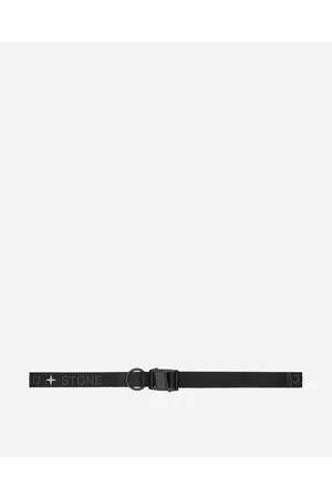 Stone Island Men Belts - Logo Buckle Belt