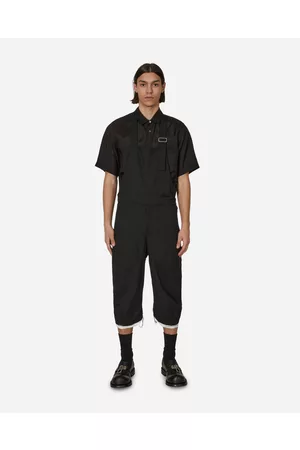 Comme des Garçons Men Dungarees - Wool Gabardine Overalls
