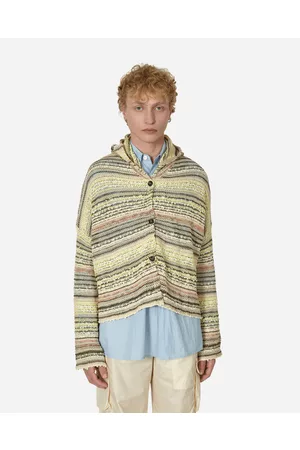 Vitelli Warp Hooded Cardigan Light Sand