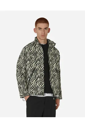 SONG FOR THE MUTE Zip-Up Funnel Jacket / White