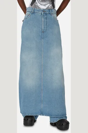 Jean Paul Gaultier Denim Pant Skirt Light