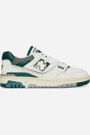 New Balance 550 Sneakers Sea Salt / Midnight Green