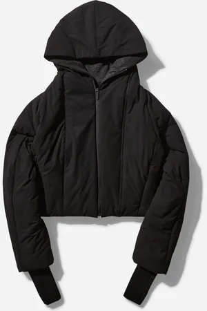 Hyein Seo Women s Padded Crop Jacket with Gloves