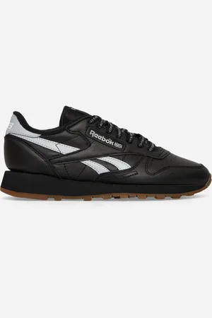 Reebok PLACES+FACES Classic Leather Sneakers / Silver