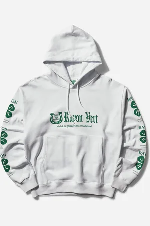 Rayon Vert Men s Fleece Pullover Hoodie Ghost
