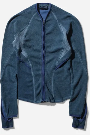 Hyein Seo Women s Slashed Zip Top Dark