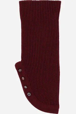 Hyein Seo Wool Snood Burgundy
