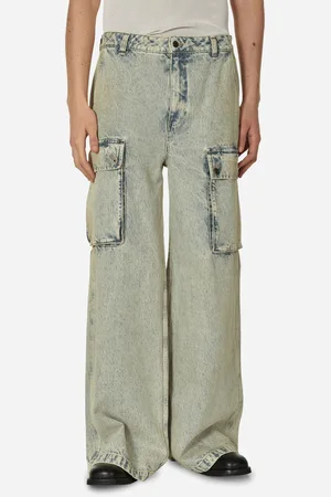 Guess Tinted Combat Pants Light Wash