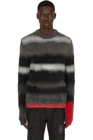 Slam Jam Commando Knit Mohair Sweater